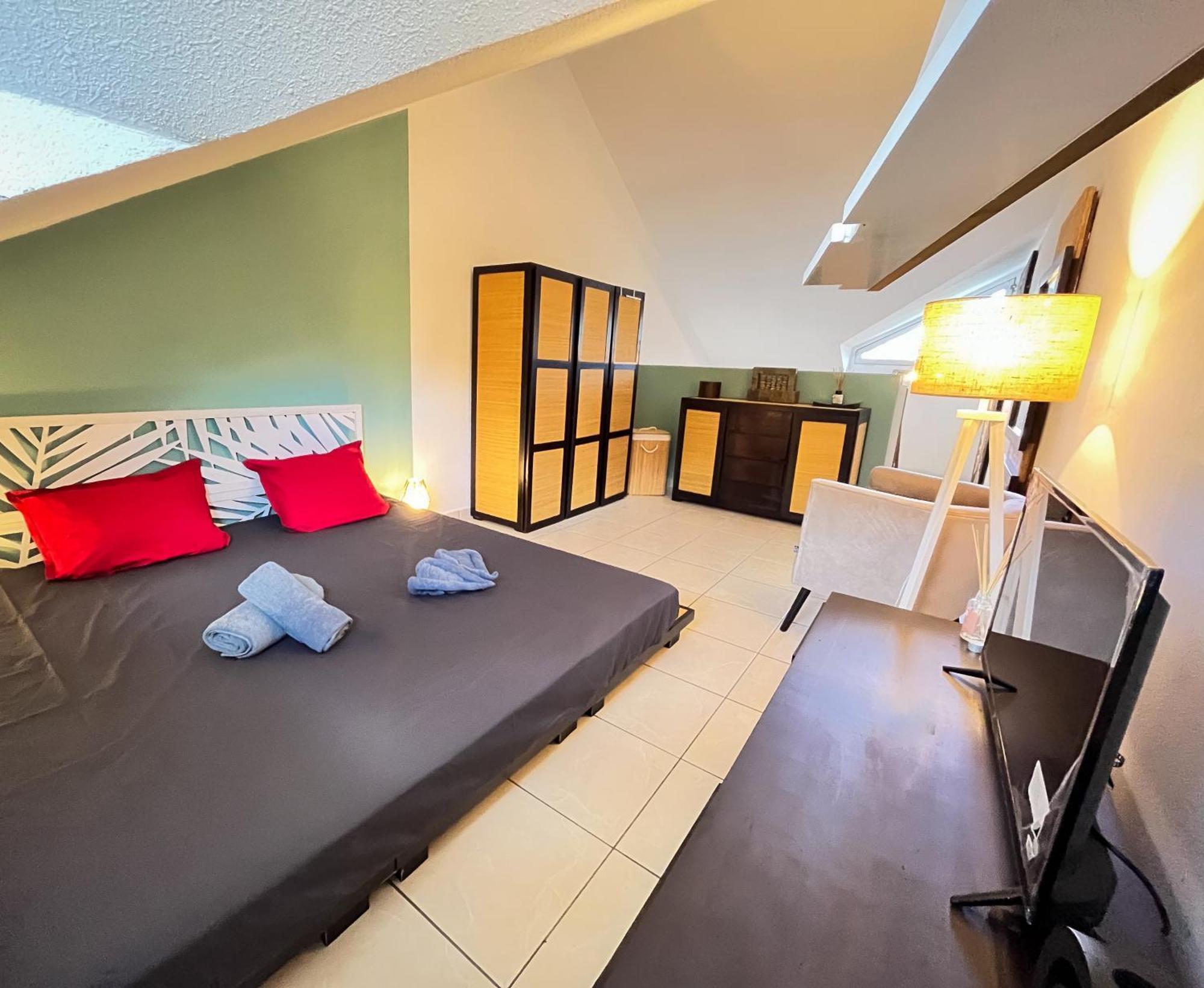Charmant Studio Mezzanine - Caraibes Zen - Gosier - Proche De La Mer Ле-Гозье Экстерьер фото